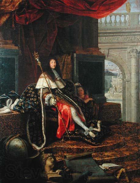 Henri Testelin Portrait of Louis XIV of France Germany oil painting art